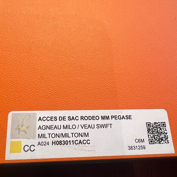 HERMES BrandNew Rodeo MM Pegasu - Picture 6 of 7